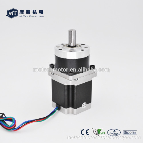 Gear Ratio 4:1 Planetary Gearbox Nema 24 Geared Stepper Motor 8Nm
